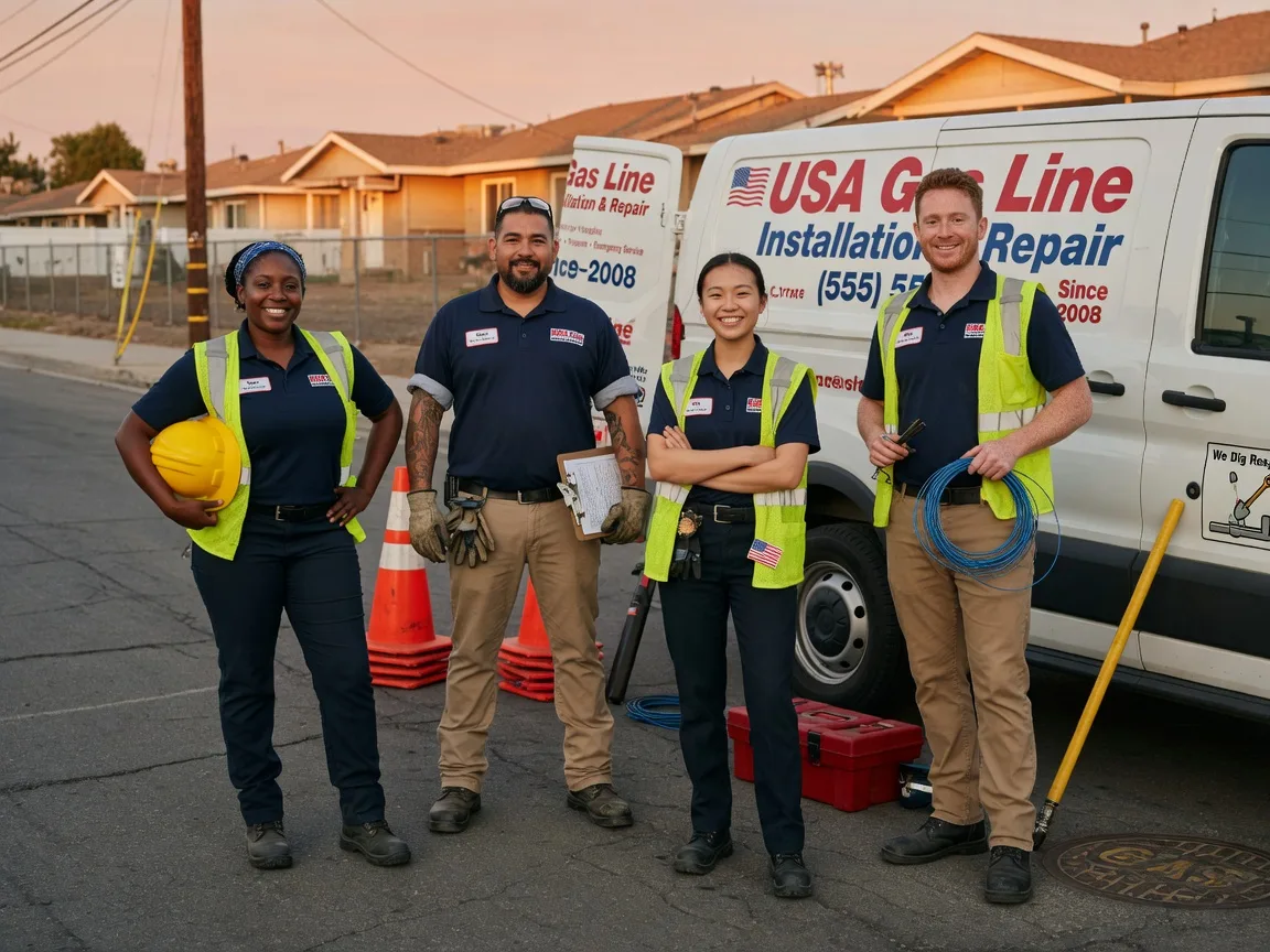 Gas Line Installation company in Valles Mines, MO